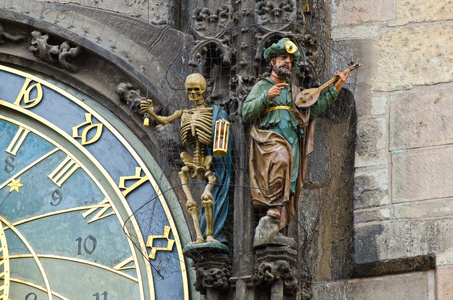 布拉格 捷克共和国 天文钟