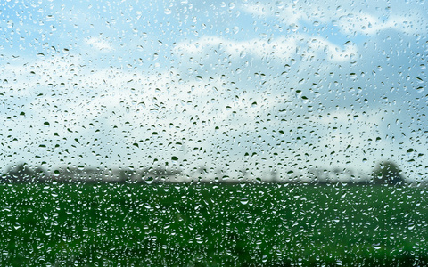雨滴在领域面临的窗口