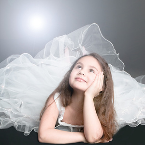 美丽的梦女孩照片