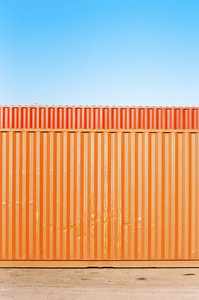 货物集装箱背景图像的棕色纸板纸图案和纹理易碎符号设置棕色纸板纹理