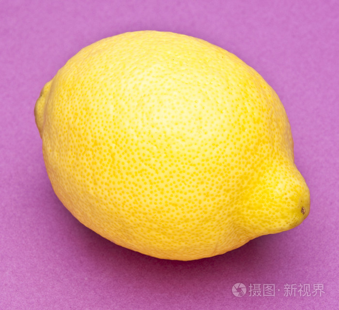 紫色柠檬