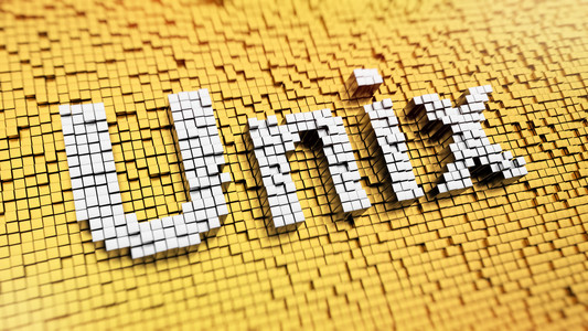 像素化 unix照片