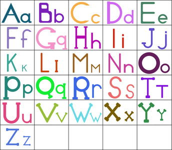 矢量字母设置图像颜色