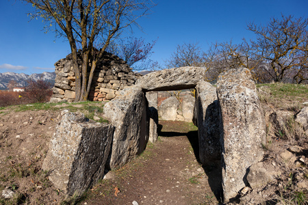 圣马丁 拉瓜迪亚机场 alava 西班牙 dolmen