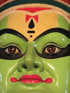 kathakali 眼睛特写