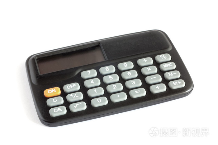 黑色计算器