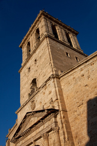 城罗德里戈，萨拉曼卡，西班牙的大教堂的钟塔