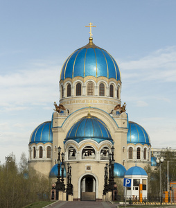在莫斯科的圣三一大教堂