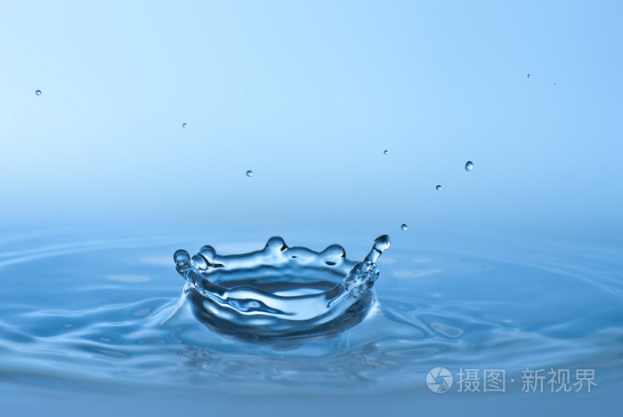 蓝色的水环境的抽象背景-蓝色水放 s照片-正版商用图片0bm0ku-摄图新