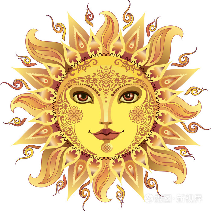 卡通太阳插画-正版商用图片0bm6sm-摄图新视界
