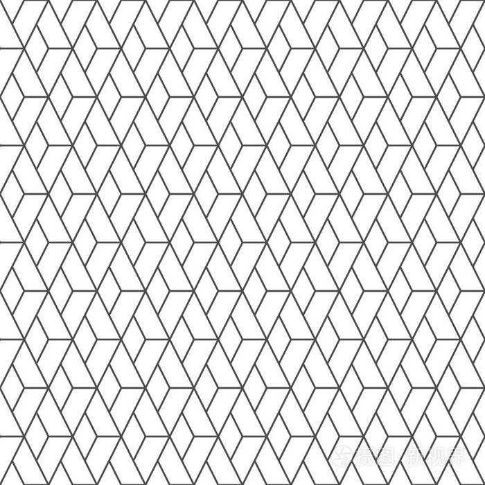 无缝线路和菱形的模式几何背景矢量图良好的品质好的设计