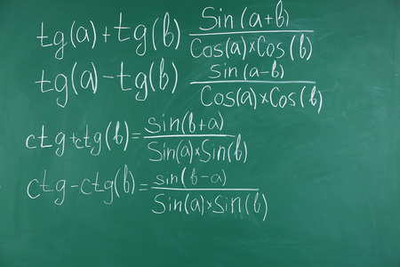 黑板上的数学公式