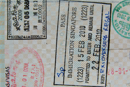国际入境签证