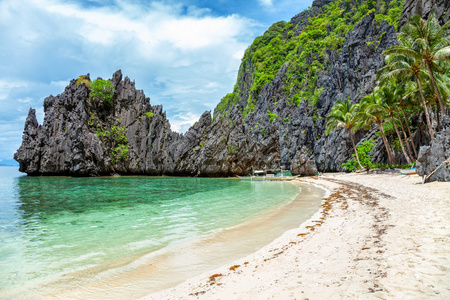 美丽的风景，在 El Nido，菲律宾