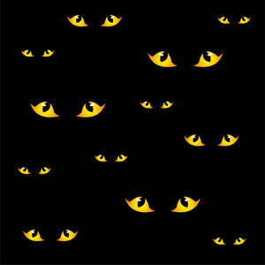 猫眼睛图标向量例证