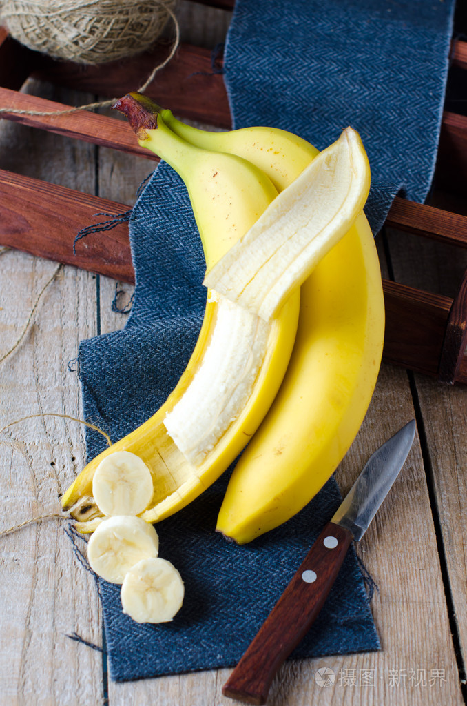 切片的香蕉