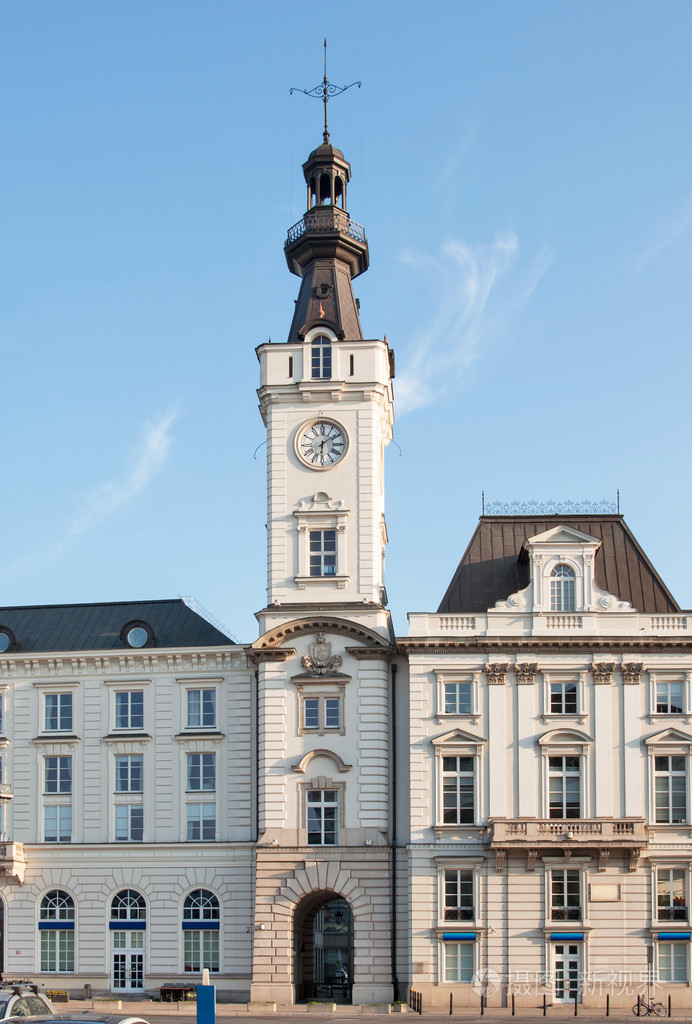 在华沙波兰的旧市政厅