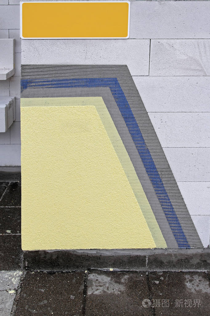 房屋墙体隔热层截面