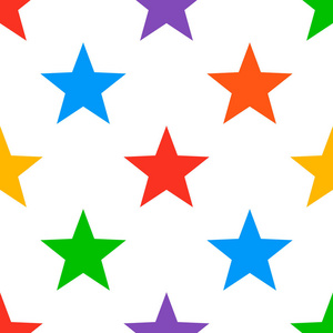 五颜六色的纸星星图片