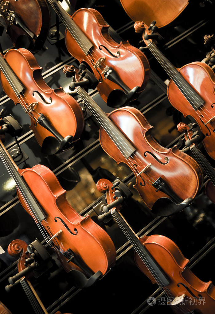 小提琴, 中提琴和大提琴