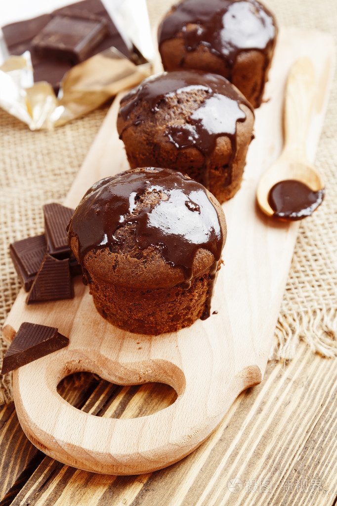 自制巧克力松饼