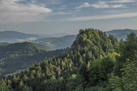 Pieniny 国家公园美丽的景色