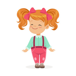 漂亮的女孩卡通人物图片