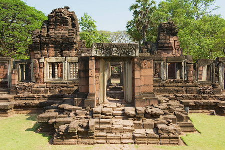 在呵叻府，泰国披迈历史公园披迈寺遗址