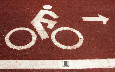 自行车道路标志