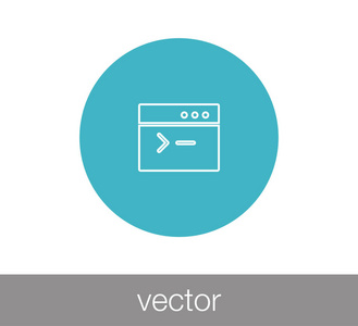 窗口的图标。编程图标