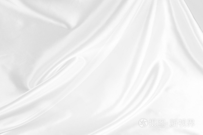 白色丝绸