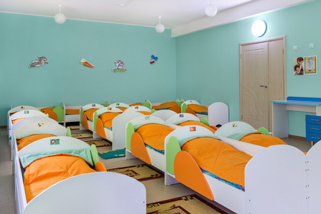 在幼儿园的卧室照片