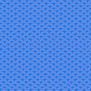 柔和的淡色彩海洋鱼鳞简单无缝模式照片