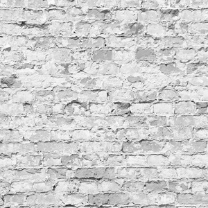 黑色和白色旧砖墙纹理背景