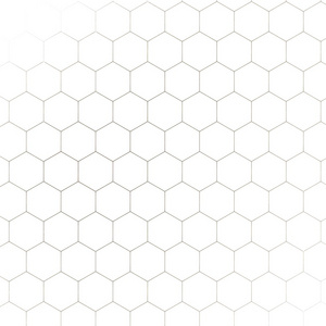 蜂窝形黄金六角像素网格图