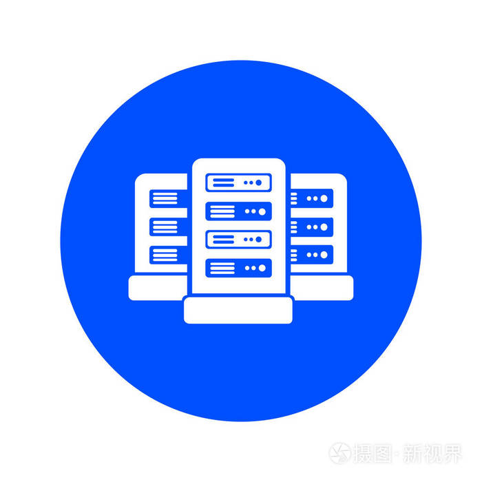 在数据中心中的服务器