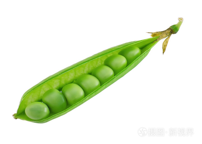 打开pod绿色甜豌豆