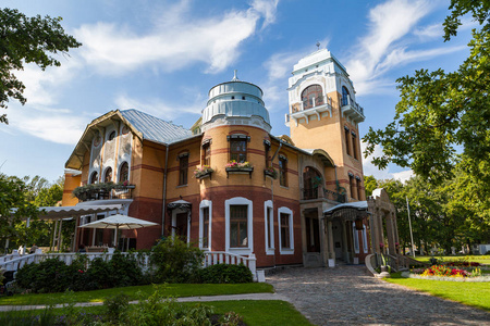 派尔努，爱沙尼亚2016 年 8 月 15 日 庄园 的豪华别墅和度假村，现代风格
