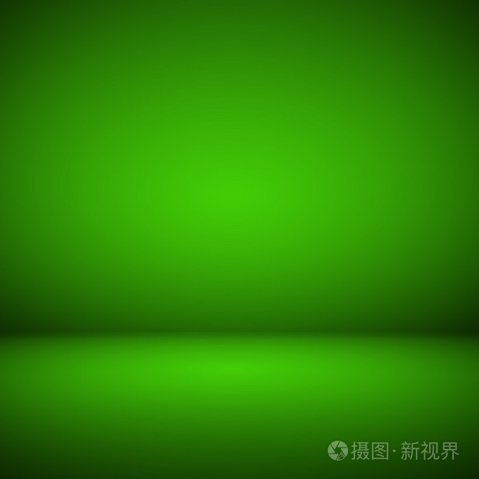 抽象的房间室内绿色背景