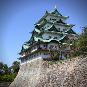 在日本名古屋城堡