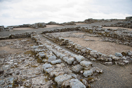 Housesteads 罗马堡垒，哈德良长城，诺森伯兰