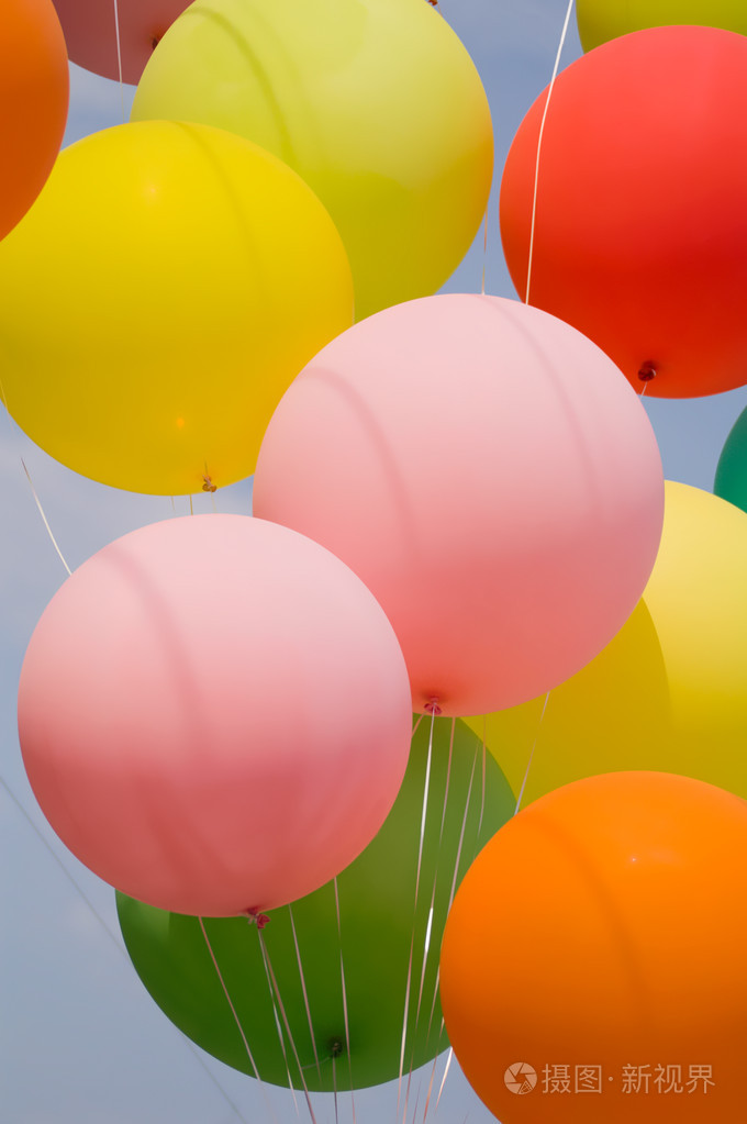 气球一堆
