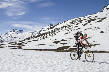 雪 biken im 海门