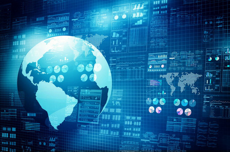 科技数据处理图片