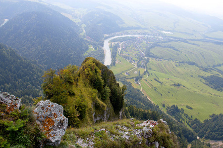 波兰山风景 Pieniny