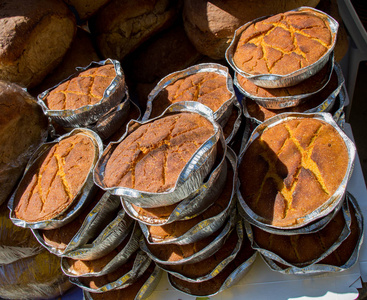 传统型玉米粉面包