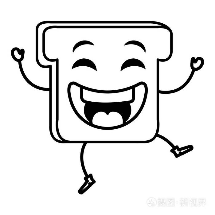 美味烤面包面包图标插画-正版商用图片0bs948-摄图新视界