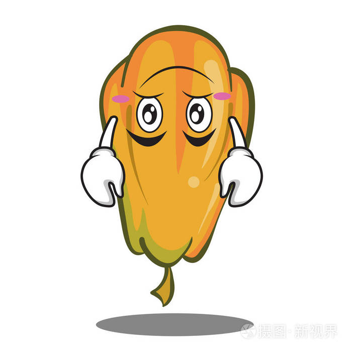 颠倒的木瓜卡通人物设计