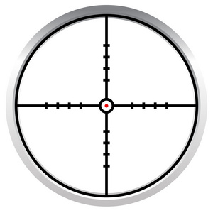 十字线,十字线,目标标记照片
