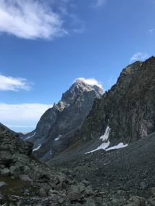 罗莎山脉，山山麓意大利